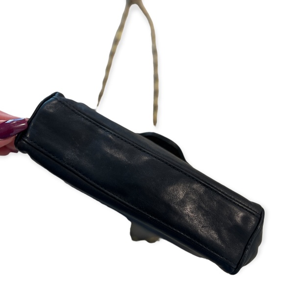 Vintage 80s Small Diamond Quilted Convertible Bag - Picture 4 of 7